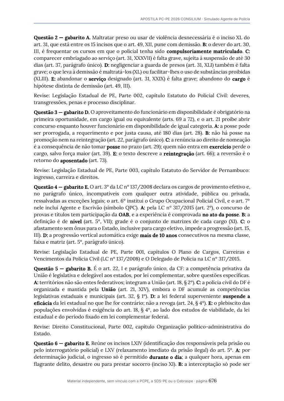 Página do livro